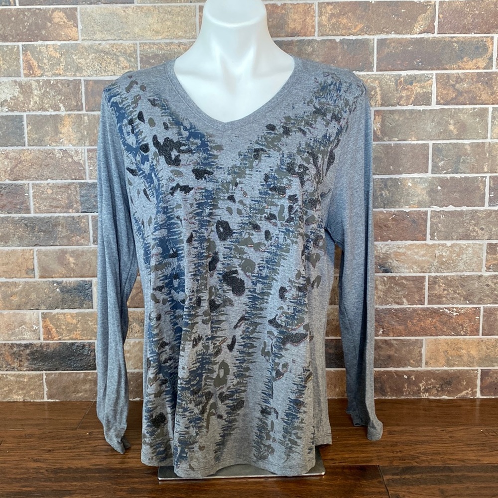 Ladies Just My Size 1X long sleeve tee
